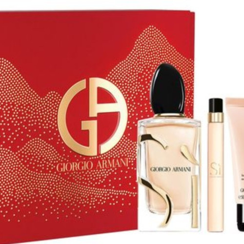 סט ארמני סי א.ד.פ אינטנס Gift Set Armani Si e.d.p intense בושם : 100 מ"ל + בושם קטן: 15 מ"ל + קרם גוף: 50 מ"ל : E.D.P