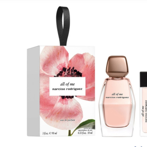 ALL OF ME סט  90 מ"ל א.ד.פ + 10 מ"ל אדפNarciso Rodriguez א.ד.פ לאשה