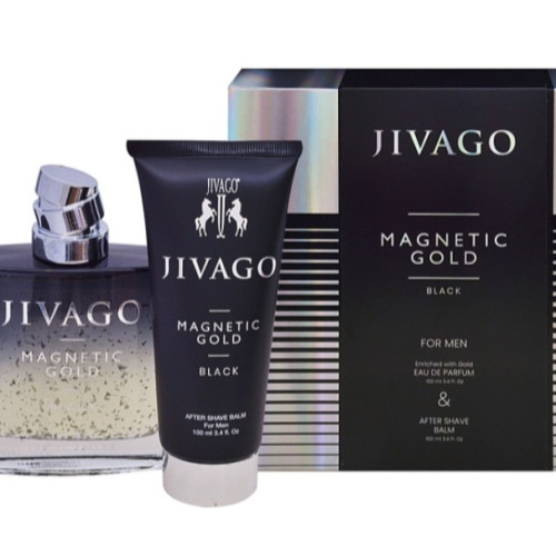 JIVAGO MAGNETIC GOLD  סט א.ד.פ + אפטר שייב לגבר