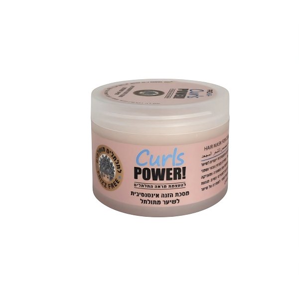 +ProHair - מסכה מקצועית Curls Power לשיער מתולתל - נפח 400 מ''ל